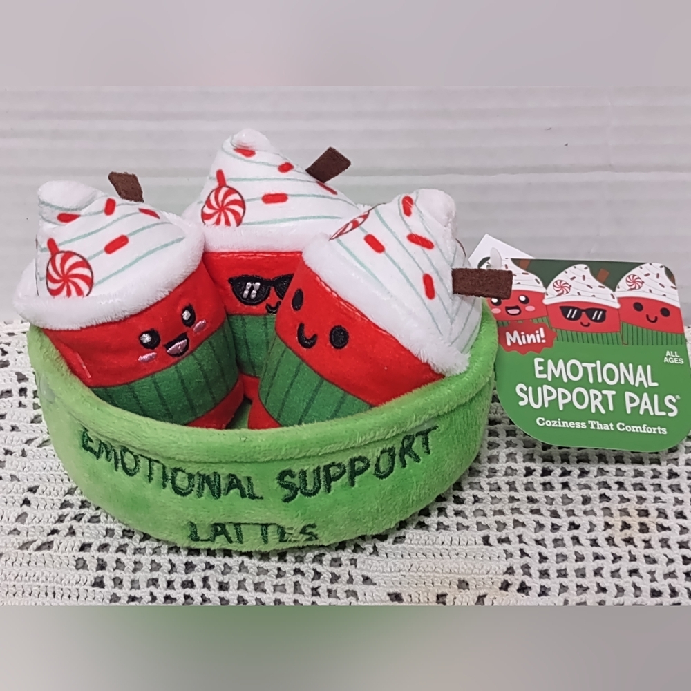 Emotional Support Pals Mini Lattes Plush Stuffed Animal